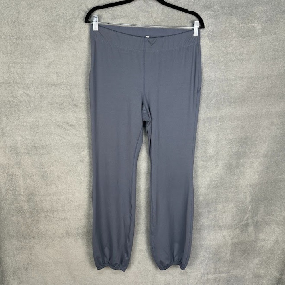 Free People Movement Pants Womens Large Gray Balloon Jogger Active Comfort Boho